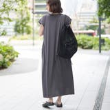 【接触冷感・UVカット】WELLTECT USA 袖リボンフレアワンピース | coen【women】 | 詳細画像8