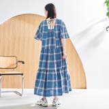 【スザンヌさんコラボ】Suuチェックフレアスリーブワンピース | coen【women】 | 詳細画像6 