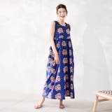 【スザンヌさんコラボ】Suuバティック柄キャミサロペット | coen【women】 | 詳細画像1 