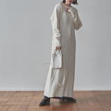 OFF WHITE | ［洗える］コマンドニットワンピース | coen【women】