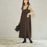 DK.BROWN | ウールライクギャザーワンピース | coen OUTLET