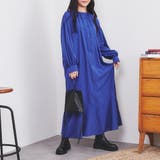 COBALT | ボリュームスリーブマーメイドワンピース | coen【women】
