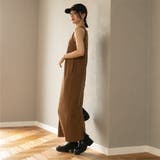 【WEB限定】カップ付きTCワッフルアメスリワンピース | coen OUTLET | 詳細画像20 