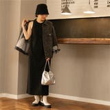 【WEB限定】カップ付きTCワッフルアメスリワンピース | coen OUTLET | 詳細画像3 