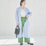 COBALT | フレンチリネンMIX バンドカラーシャツワンピース | coen OUTLET