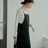 サテンキャミワンピース | coen【women】 | 詳細画像6