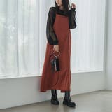 MD.BROWN | サテンキャミワンピース | coen【women】