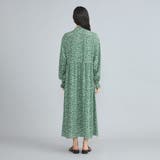 小花柄プリントフリルバンドカラーシャツワンピーズ | coen【women】 | 詳細画像10 