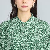 小花柄プリントフリルバンドカラーシャツワンピーズ | coen【women】 | 詳細画像11 