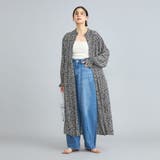 小花柄プリントフリルバンドカラーシャツワンピーズ | coen【women】 | 詳細画像5 