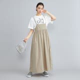 キリュウゾメギャザーキャミワンピース | coen【women】 | 詳細画像1