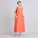 接触冷感リネンレーヨンフレアワンピース | coen【women】 | 詳細画像10 