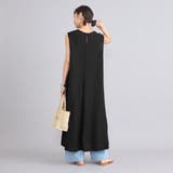 接触冷感リネンレーヨンフレアワンピース | coen【women】 | 詳細画像4 