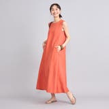 接触冷感リネンレーヨンフレアワンピース | coen【women】 | 詳細画像6 