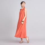 接触冷感リネンレーヨンフレアワンピース | coen【women】 | 詳細画像9 