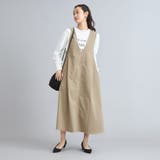 BEIGE | ポリツイルVジャンスカ | coen【women】