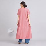 USAコットンレトロボーダーフレアマキシワンピース | coen【women】 | 詳細画像14 