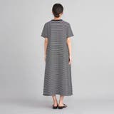 USAコットンレトロボーダーフレアマキシワンピース | coen【women】 | 詳細画像17 