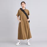 USAコットンレトロボーダーフレアマキシワンピース | coen【women】 | 詳細画像9 