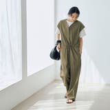 【WELLTECT】ウエストギャザーサロペット | coen【women】 | 詳細画像10