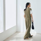【WELLTECT】ウエストギャザーサロペット | coen【women】 | 詳細画像11
