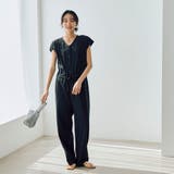 【WELLTECT】ウエストギャザーサロペット | coen【women】 | 詳細画像2
