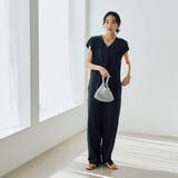 【WELLTECT】ウエストギャザーサロペット | coen【women】 | 詳細画像4