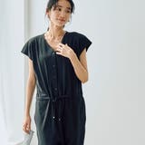 【WELLTECT】ウエストギャザーサロペット | coen【women】 | 詳細画像6