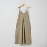 BEIGE | ポリツイルダブルストラップキャミワンピース | coen【women】