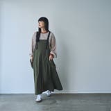 【C.mt】エプロンキャミワンピース | coen【women】 | 詳細画像9