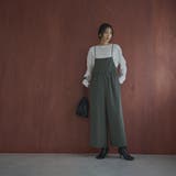 【2セットアイテム】ロングスリーブT&ギャザーサロペット | coen【women】 | 詳細画像2 