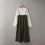 【2セットアイテム】ロングスリーブT&ギャザーサロペット | coen【women】 | 詳細画像8 