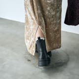 クラッシュベロアVネックジャンスカ | coen【women】 | 詳細画像15