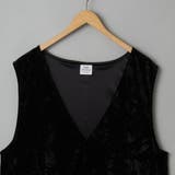 クラッシュベロアVネックジャンスカ | coen【women】 | 詳細画像19