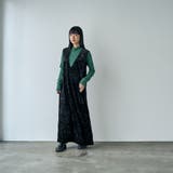 クラッシュベロアVネックジャンスカ | coen【women】 | 詳細画像2