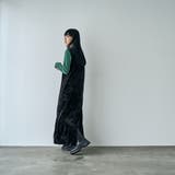 クラッシュベロアVネックジャンスカ | coen【women】 | 詳細画像6