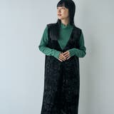 クラッシュベロアVネックジャンスカ | coen【women】 | 詳細画像7