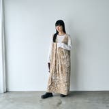 クラッシュベロアVネックジャンスカ | coen【women】 | 詳細画像9