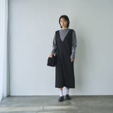 REVERSEWARMVネックジャンパースカート | coen【women】 | 詳細画像14