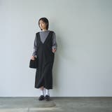 REVERSEWARMVネックジャンパースカート | coen【women】 | 詳細画像18