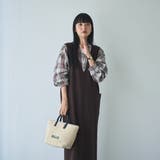 REVERSEWARMVネックジャンパースカート | coen【women】 | 詳細画像4