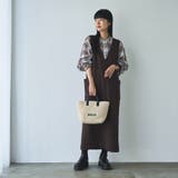 DK.BROWN | REVERSEWARMVネックジャンパースカート | coen【women】