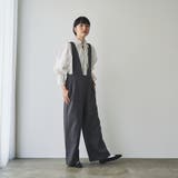 起毛ウールライクマリンサロペット | coen【women】 | 詳細画像10 