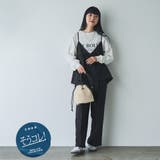 BLACK | 【そうコレ! 】ウールライクキャミソールセットアップ | coen【women】