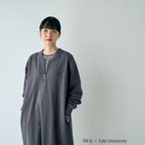 YALE別注ロゴプリントハーフジップワンピース | coen【women】 | 詳細画像16