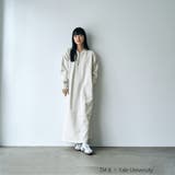 YALE別注ロゴプリントハーフジップワンピース | coen【women】 | 詳細画像2