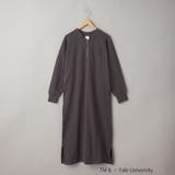 YALE別注ロゴプリントハーフジップワンピース | coen【women】 | 詳細画像36