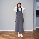 【C.mt】裏フリースエプロンキャミワンピース | coen【women】 | 詳細画像6 