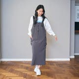 【C.mt】裏フリースエプロンキャミワンピース | coen【women】 | 詳細画像7 