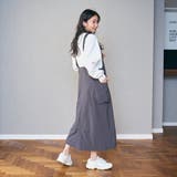 【C.mt】裏フリースエプロンキャミワンピース | coen【women】 | 詳細画像8 